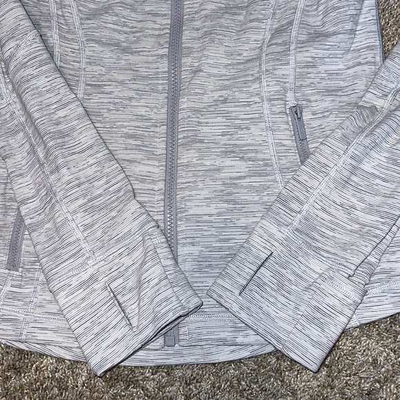 Lululemon Define Jacket Wee Are From Space Nimbus Battleship Size 10 - Picture 9 of 12
